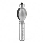 Amana Tool 54306 Carbide Tipped Edge Fluting 3/4 Radius x 7/8 Dia x 1 Inch x 1/2 Shank